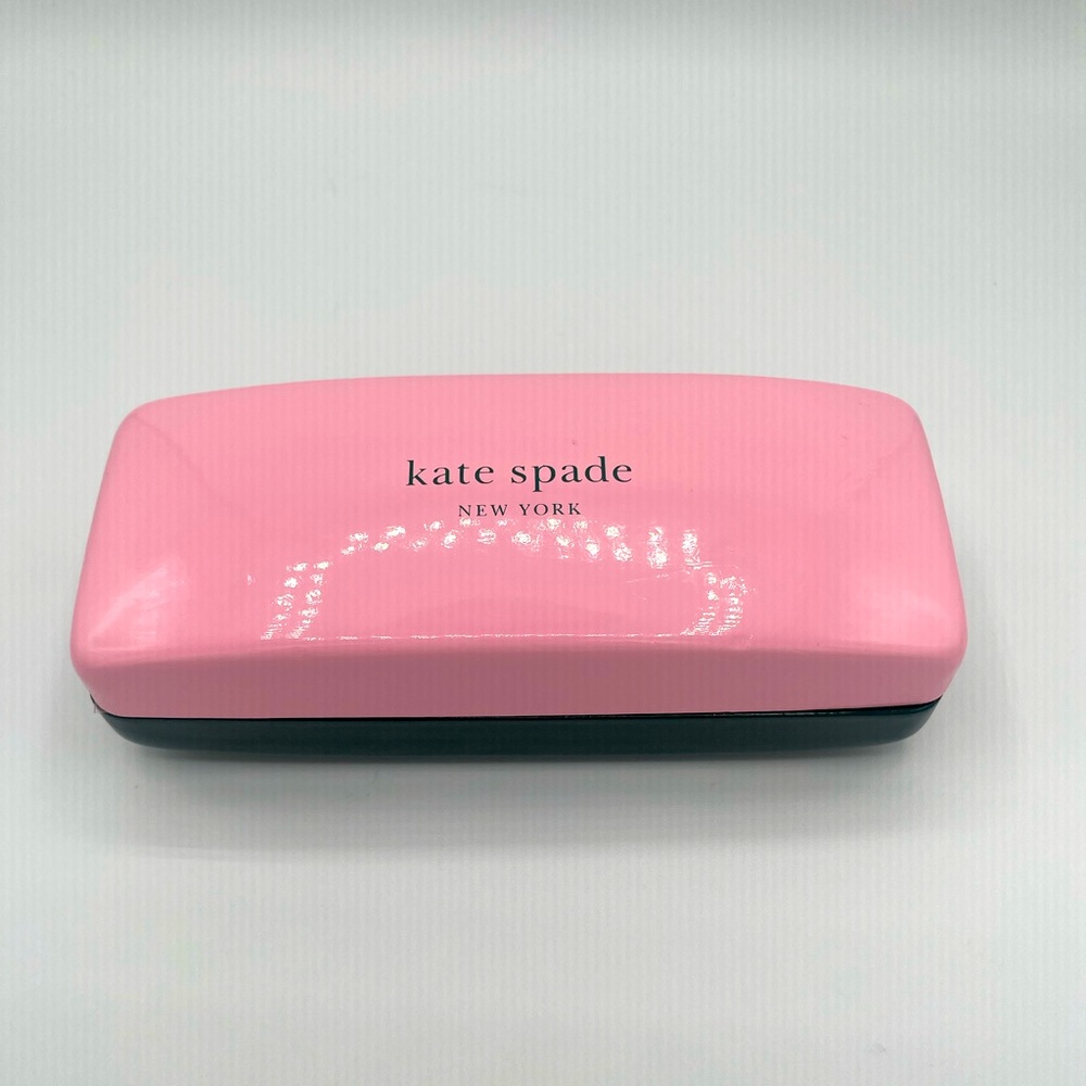 Kate Spade Pink Green Sunglass Eyeglass Case 
NWOT